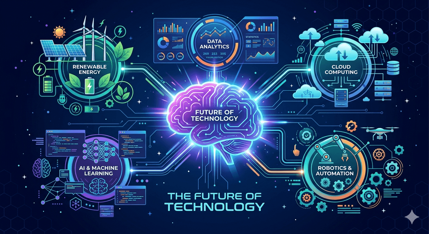 FutureTech – Conceptual Vector Illustration