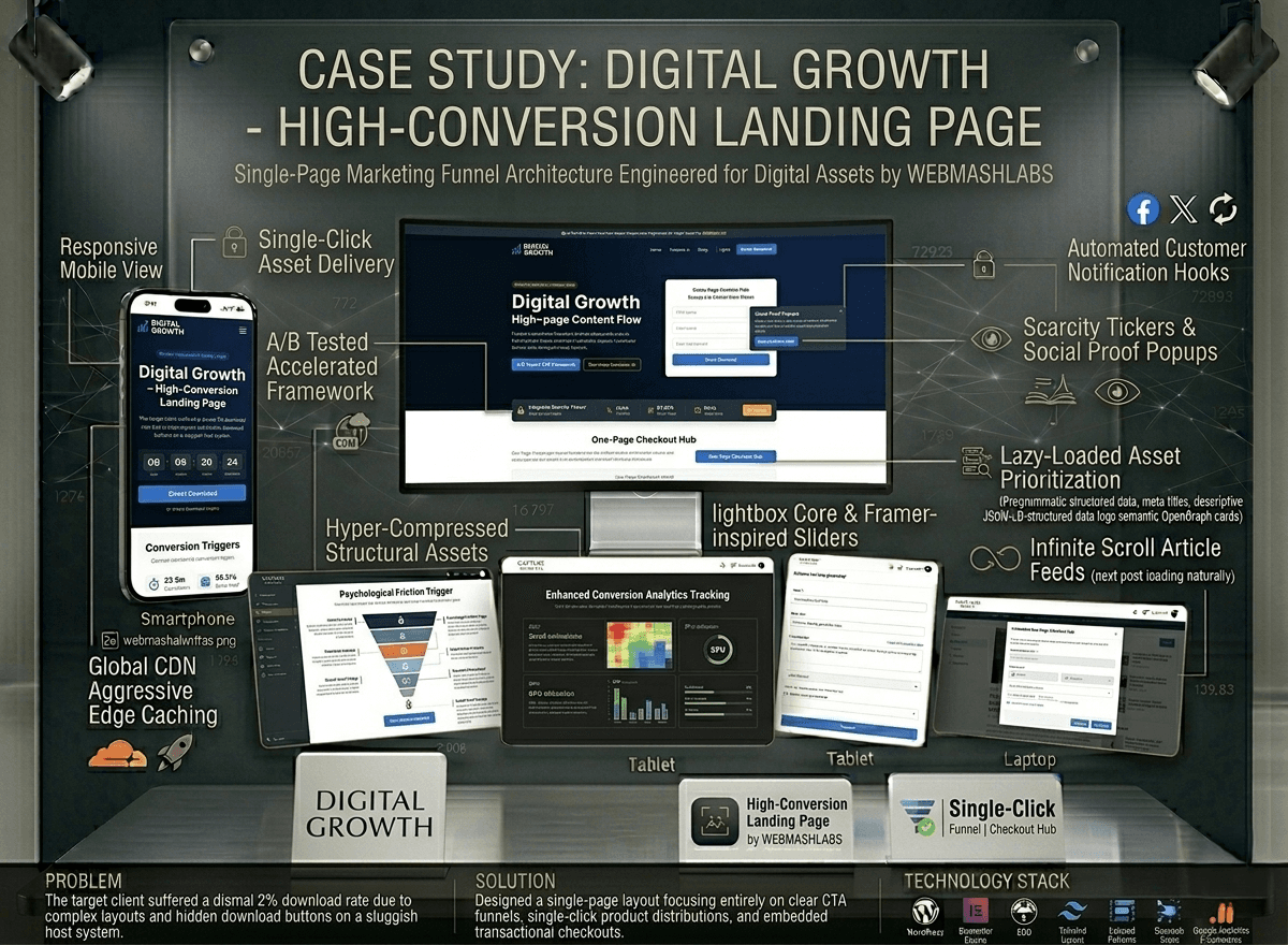 Digital Growth – High-Conversion Landing Page