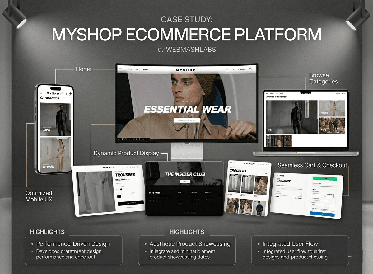 MYSHOP - Modern E-Commerce Platform