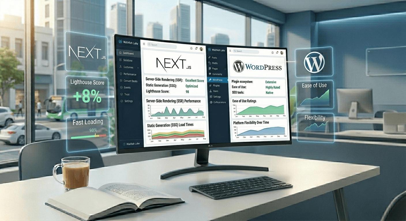 Next.js vs WordPress: Which Is Better for Your Business?